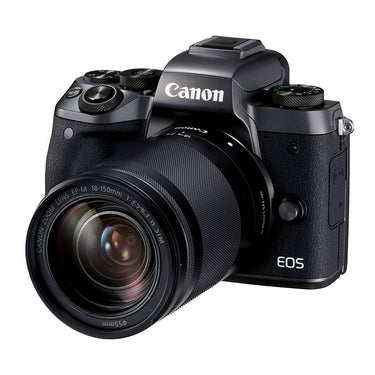 Canon EOS M5 Black with EF-M 18-150mm IS Lens